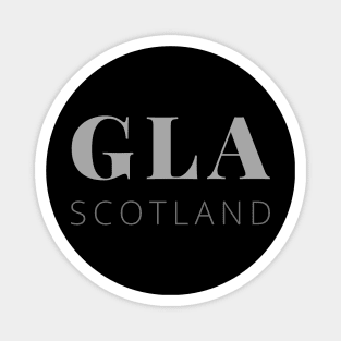 GLA is Glasgow Scotland the Largest Scottish Town Magnet